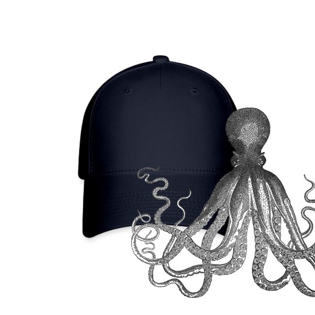 Vintage octopus - Baseball Cap 